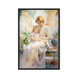Eternal Love – Art Fusion Framed Canvas