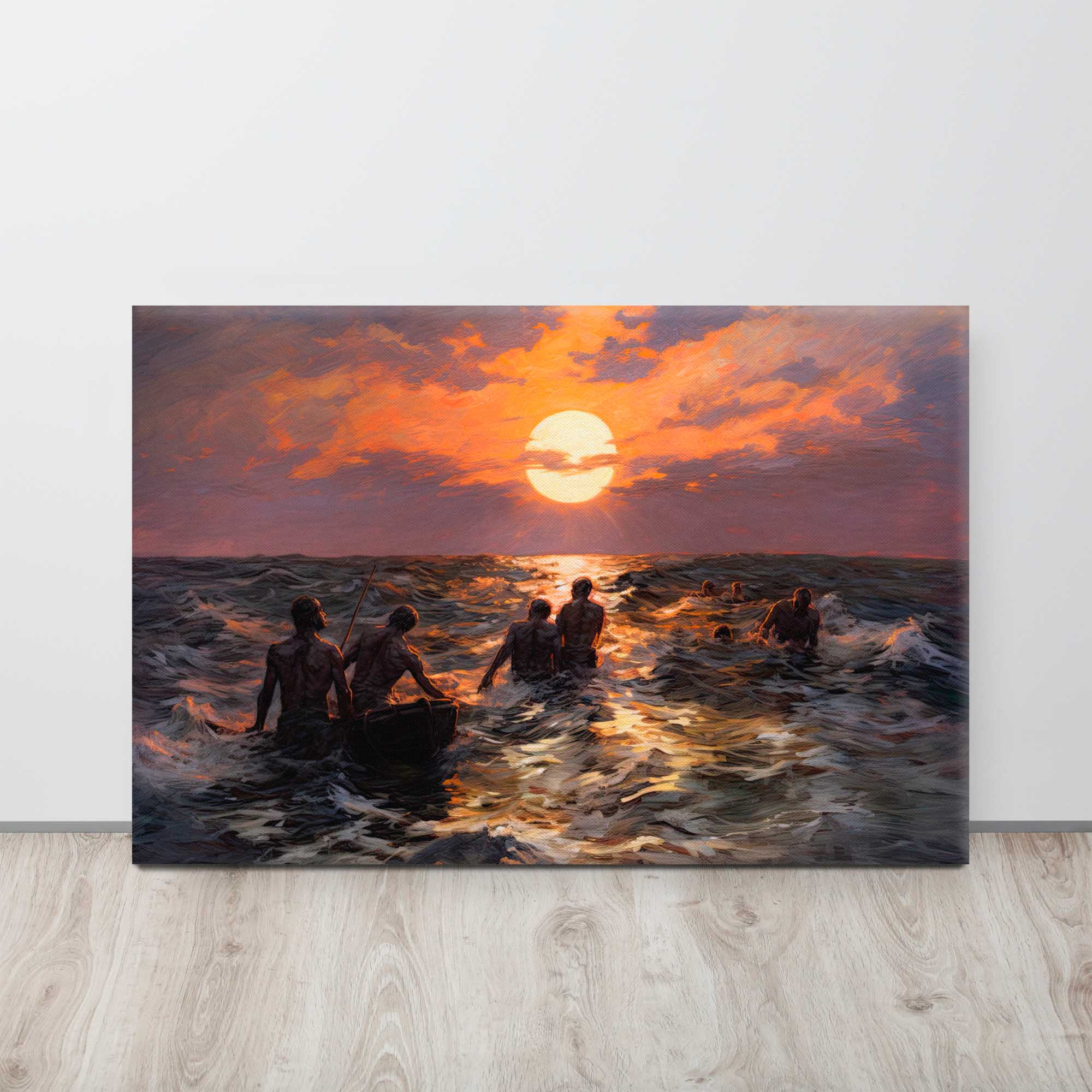  Evening Glow – Art Fusion canvas print   