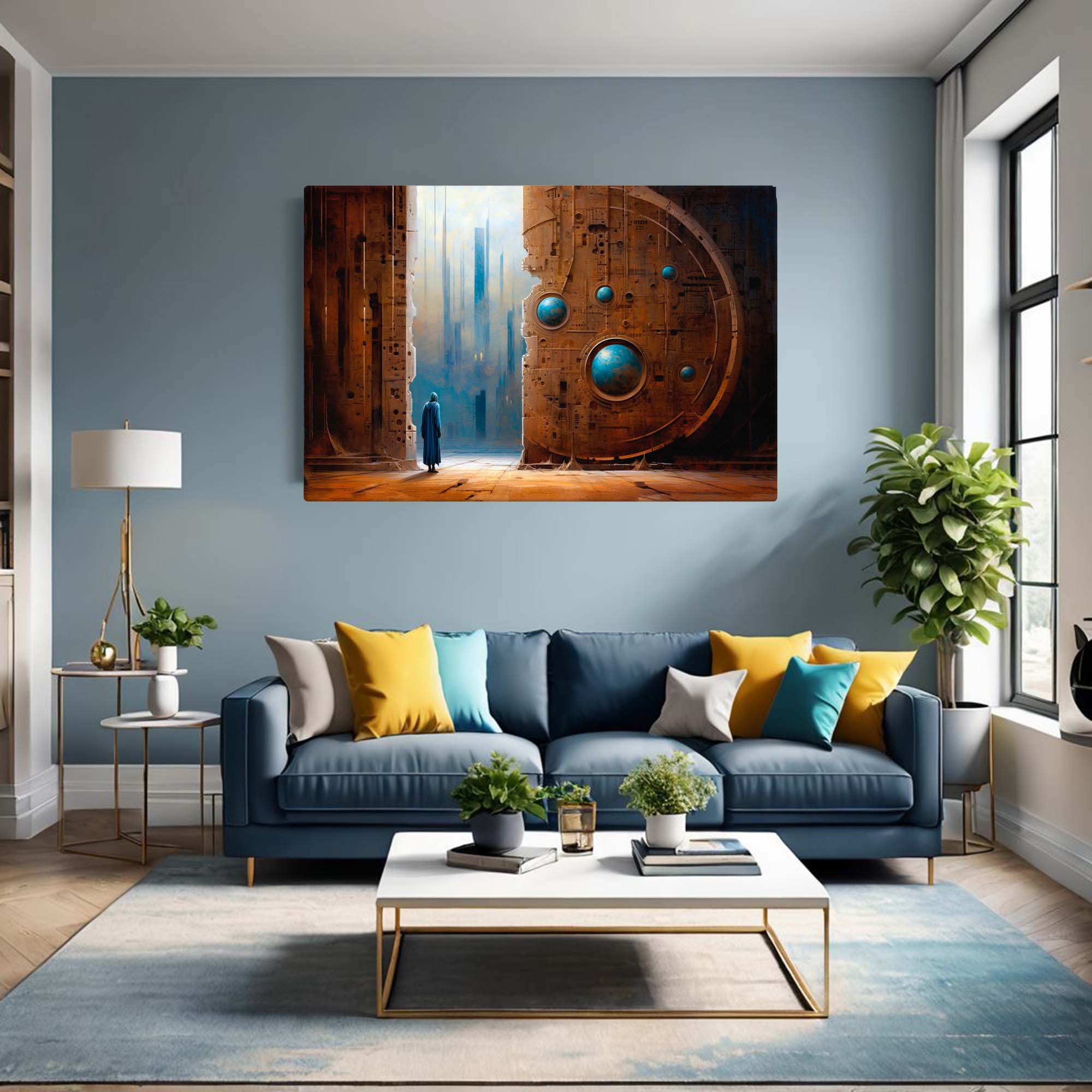 Chasing Shadows - Fantasy Canvas Art