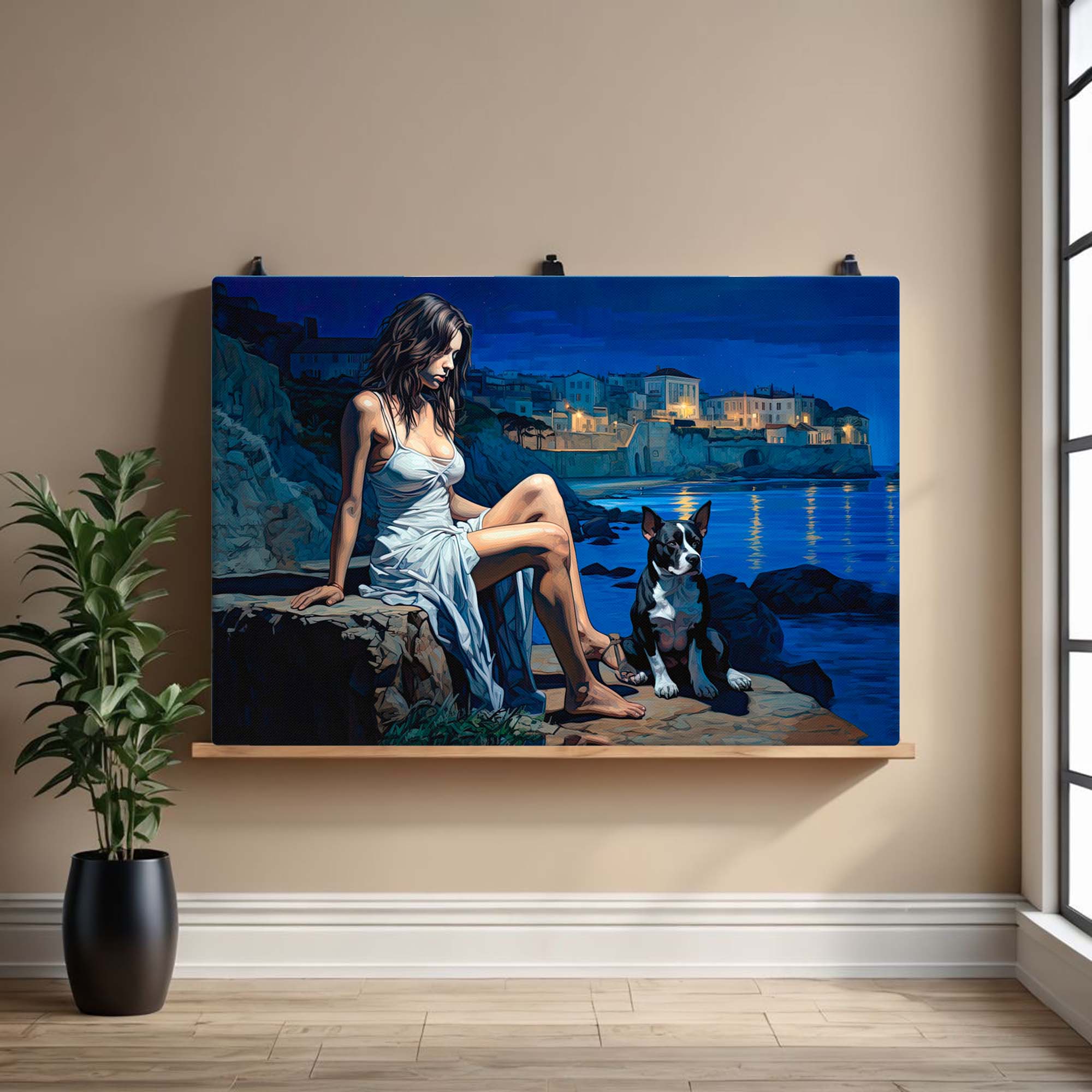 Song of the Siren - Fantasy Canvas Art