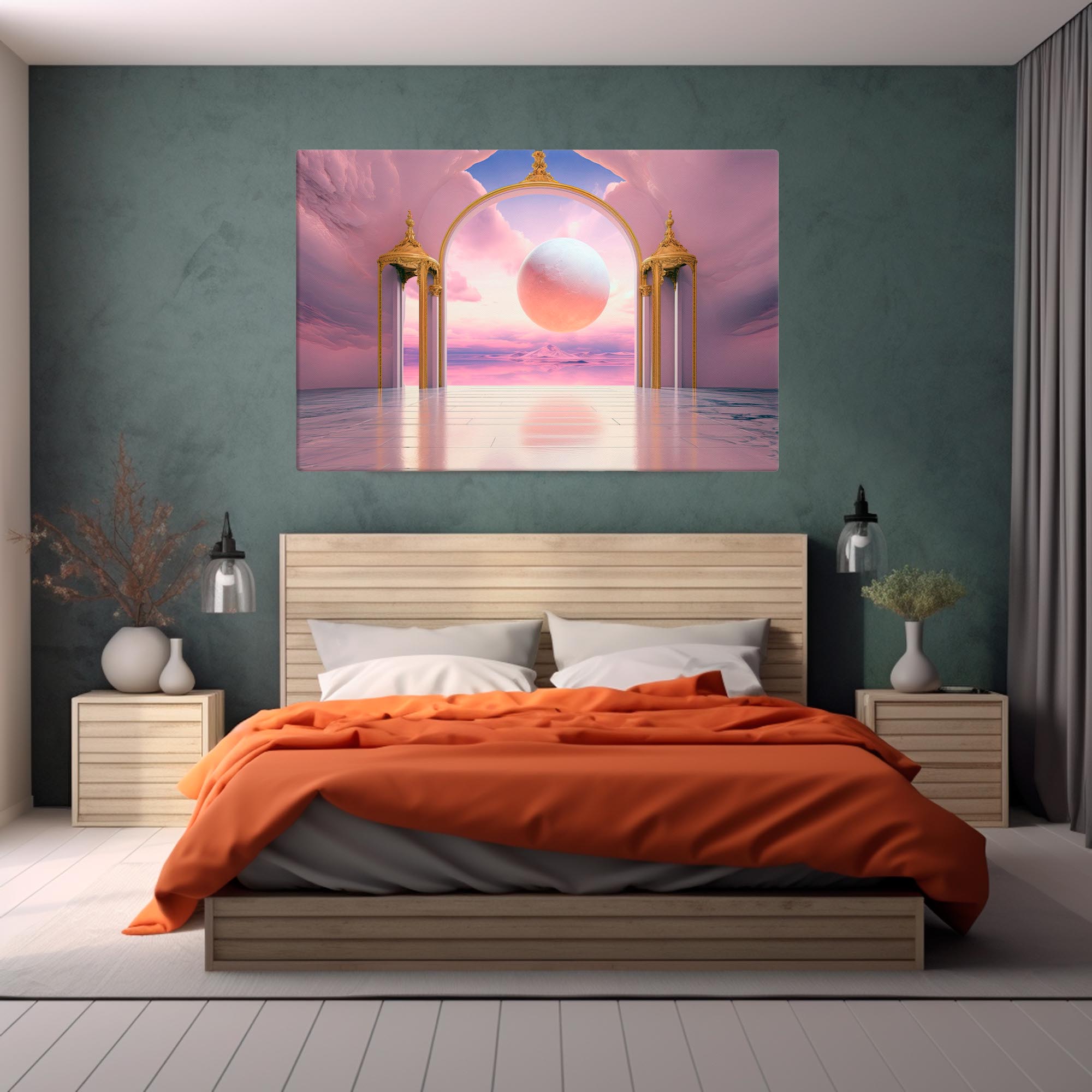 Gateway to Serenity - Fantasy Canvas Artwork