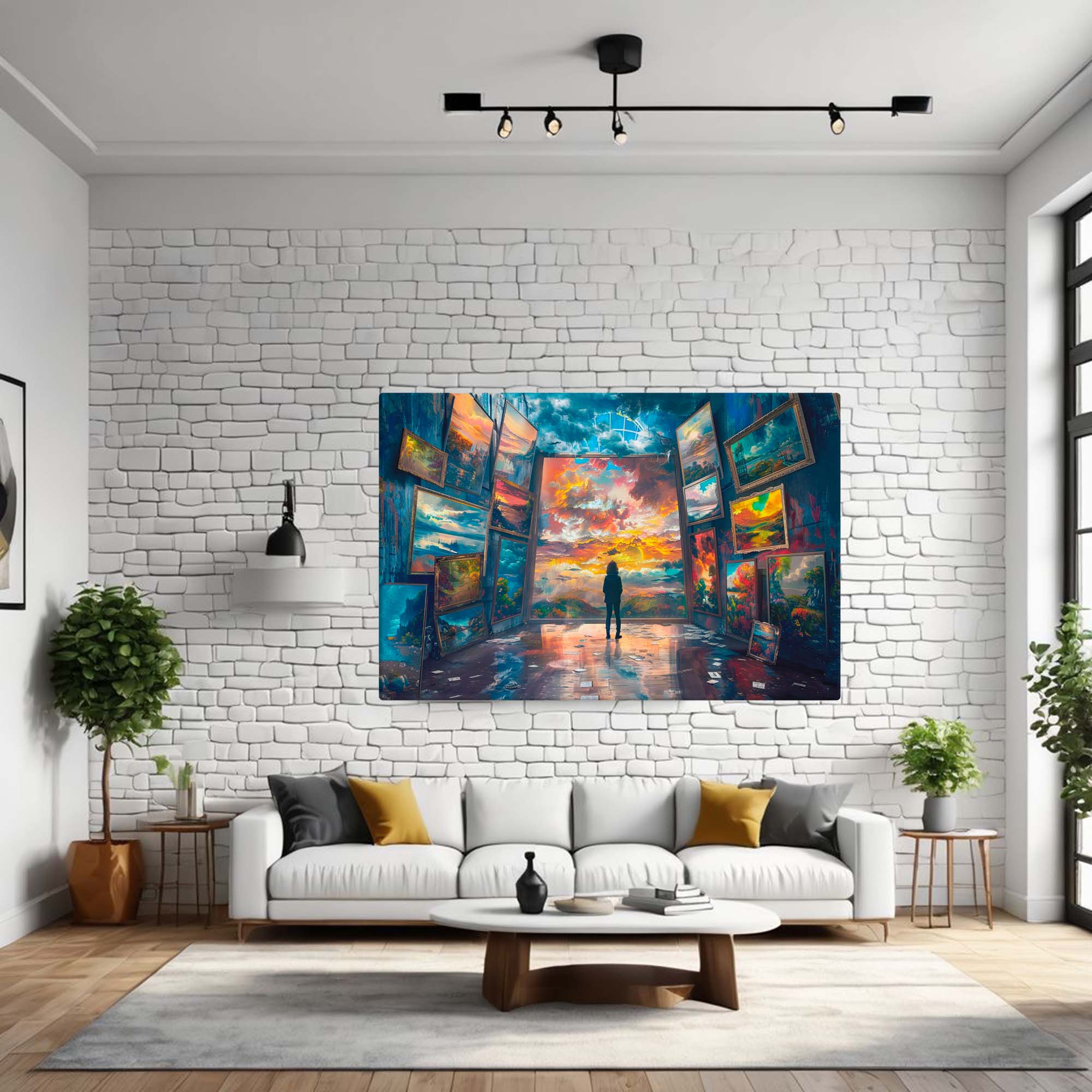 Cosmic Dreams - Celestial Landscape Art