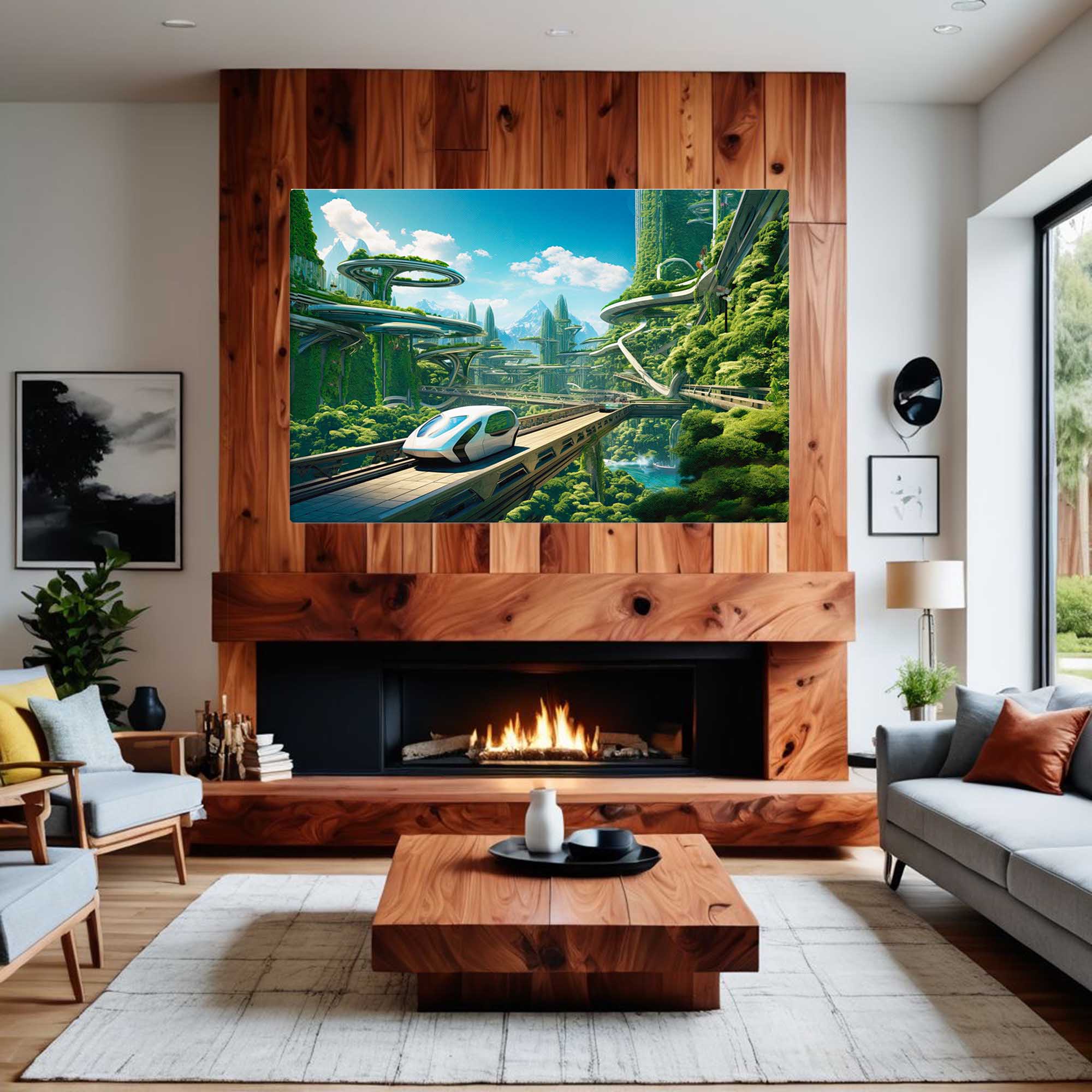 Future Garden City - Fantasy Artwork