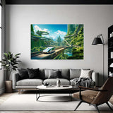 Future Garden City - Fantasy Artwork