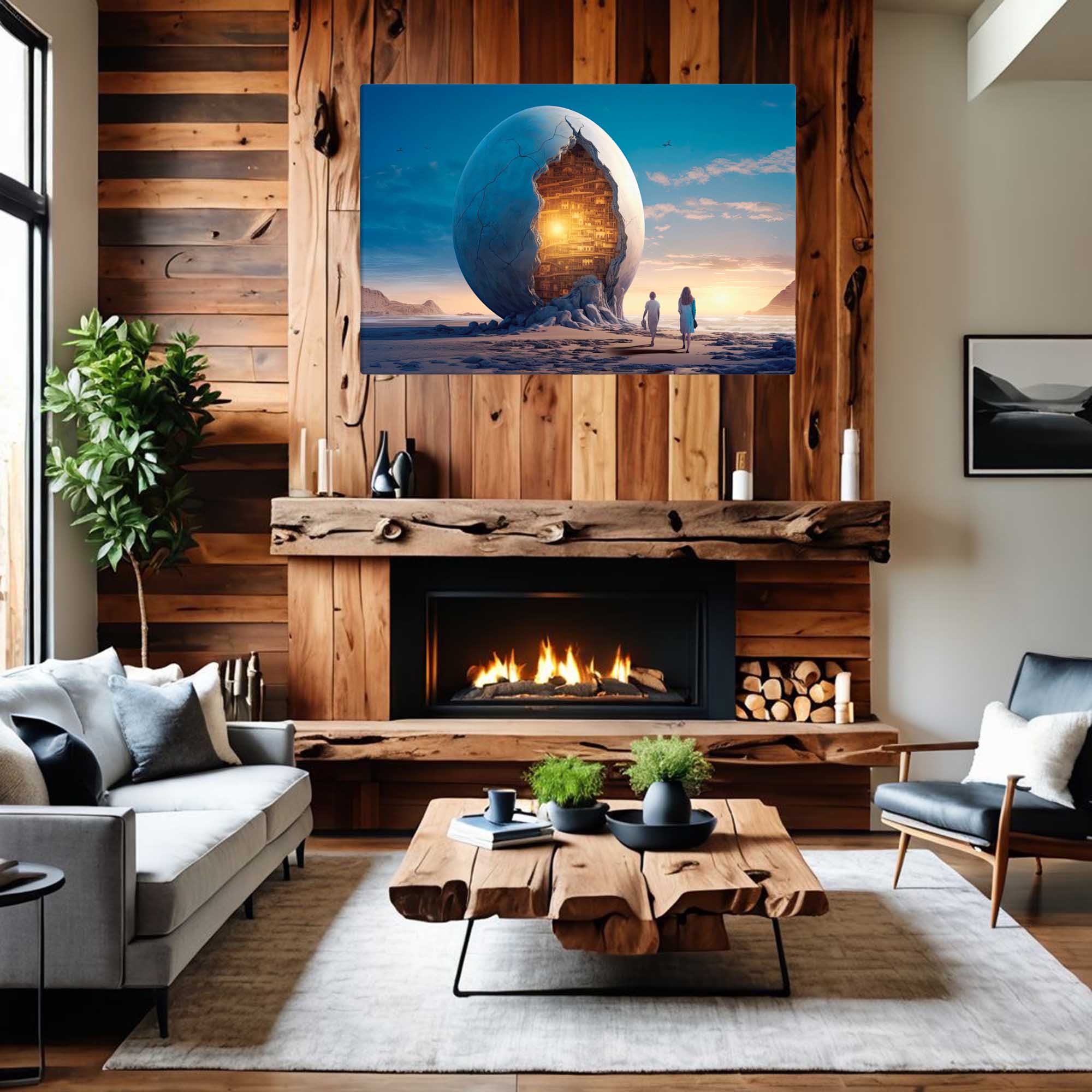 Mystical Journey - Fantasy Canvas Painting