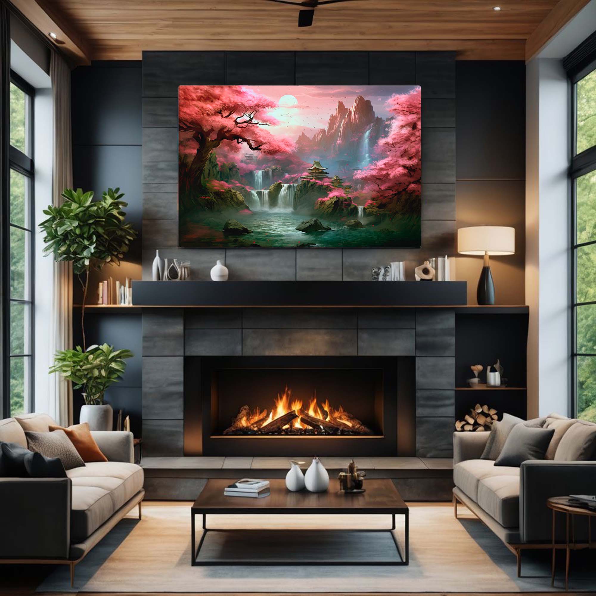 Cascade of Dreams i Fantasy Art Painting