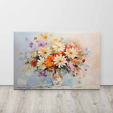 Vibrant Garden - Flowers on Canvas Painting