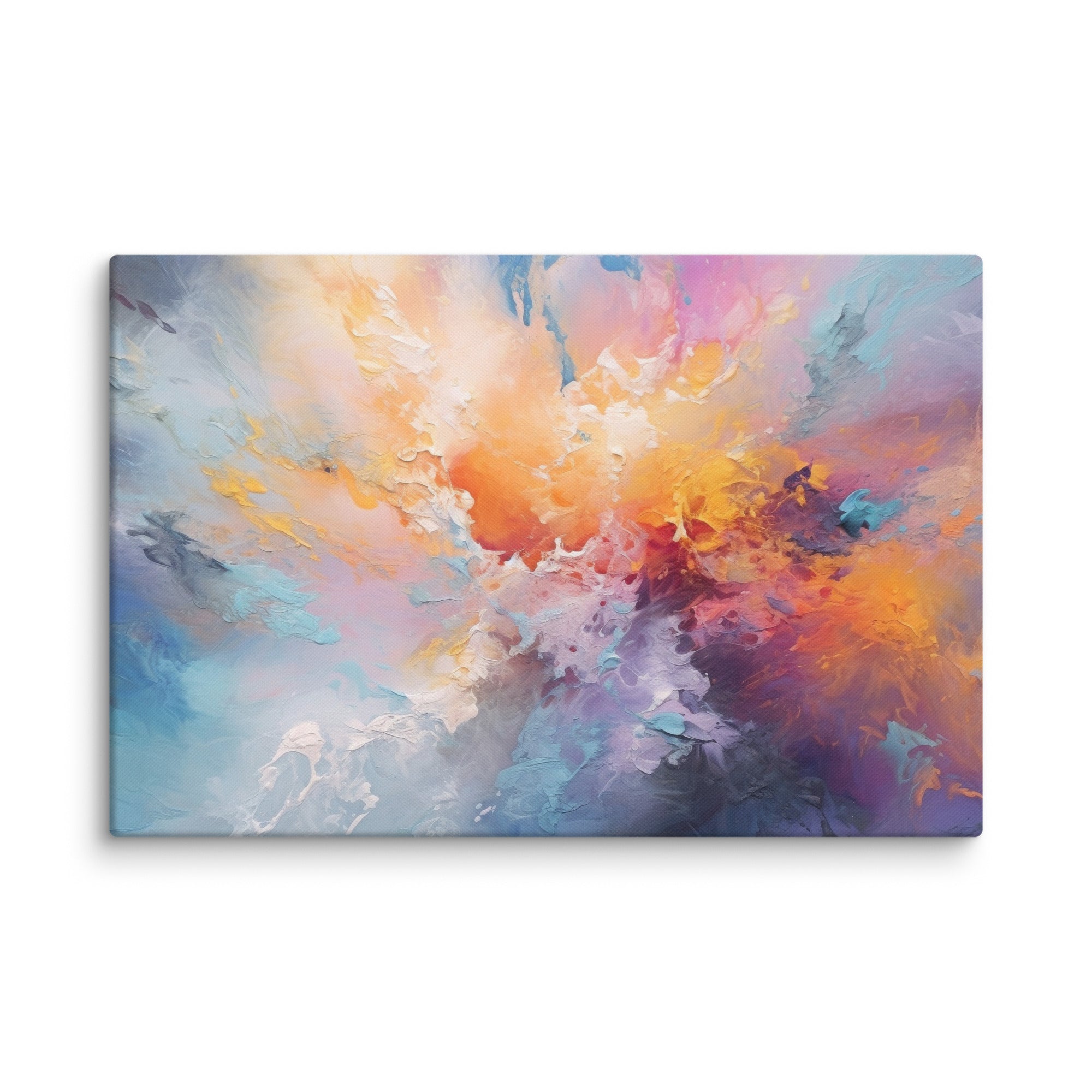 Fluid Dynamics – Abstract Canvas Painting Print - Art Fusion Store