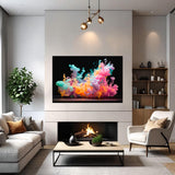 Fluid Motion - Abstract Canvas Print Wall Art