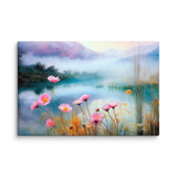 Forest Flower Close-Up – Nature Photography Canvas Print