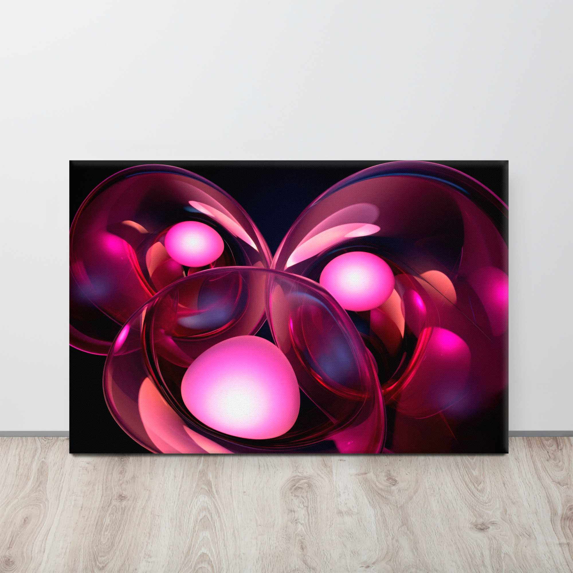 Fragments of Infinity – Abstract Digital Canvas  floor display