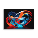 Freedom To Flow – Abstract Canvas Print – Art Fusion Store