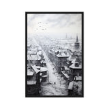 Frozen Memories – Art Fusion Framed Canvas