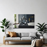 Minimalist Geometry - Geometric Canvas Artwork
