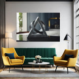 Minimalist Geometry - Geometric Canvas Artwork