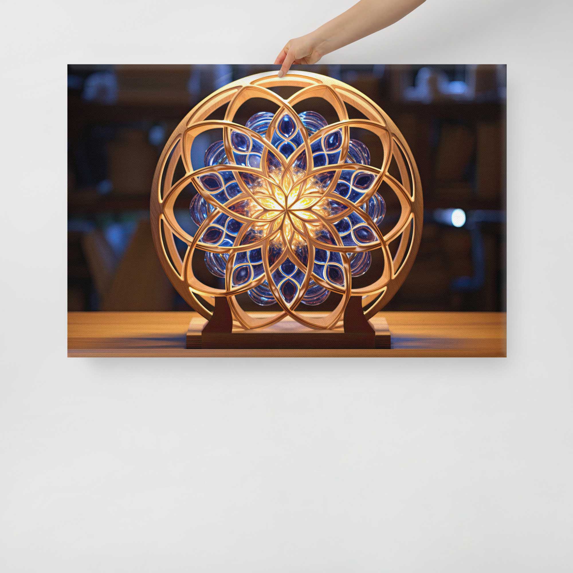 Sacred Symbols - Geometric Canvas Artwork