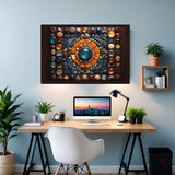 Whimsical Mandala - Mixed Media Mandala Art