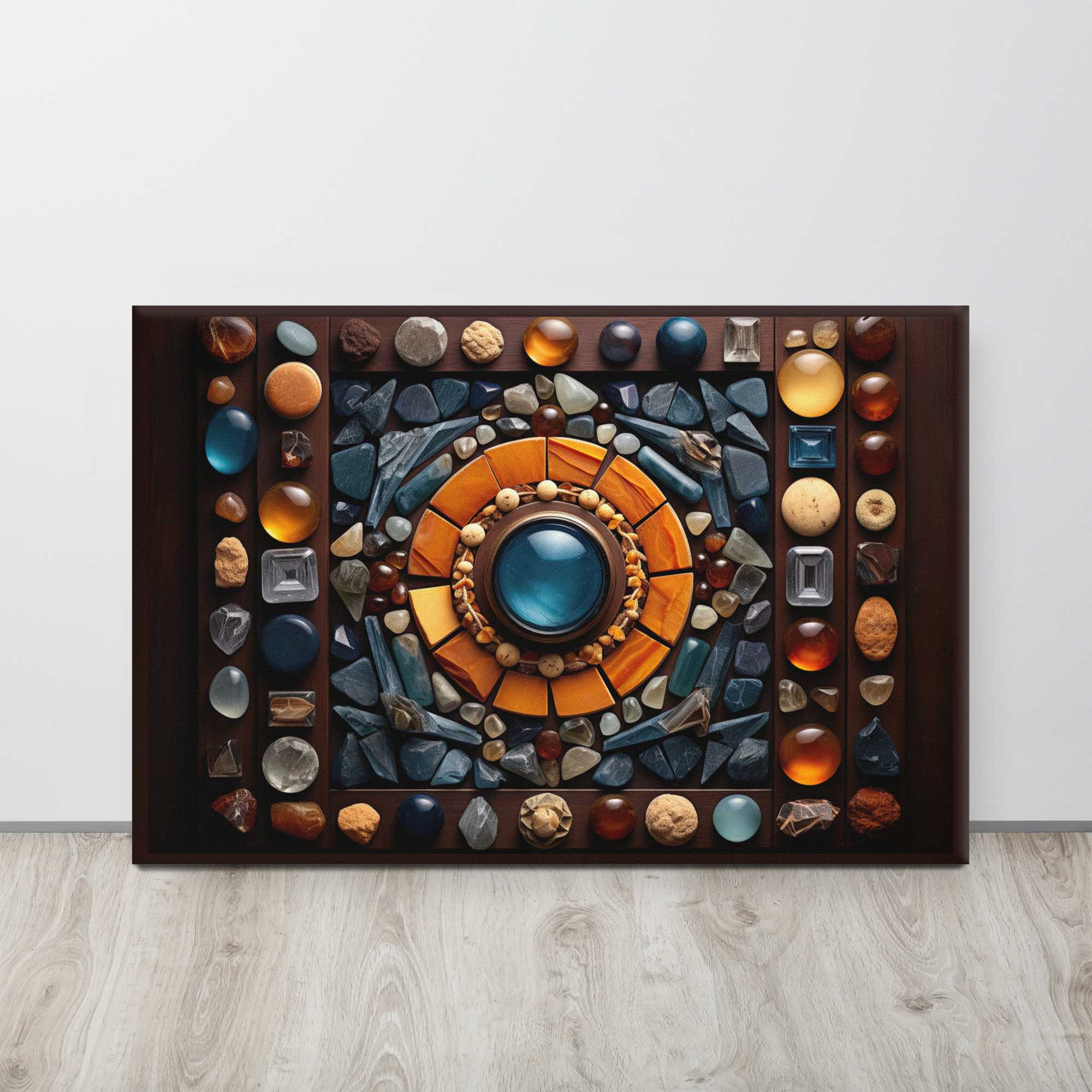 Whimsical Mandala - Mixed Media Mandala Art