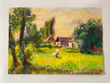 Original Fine Art Vintage Painting - Czimber_0014