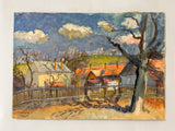 Original Fine Art Vintage Painting - Czimber_0047