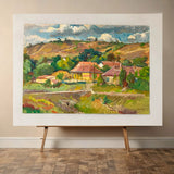 Original Fine Art Vintage Painting - Czimber_0054