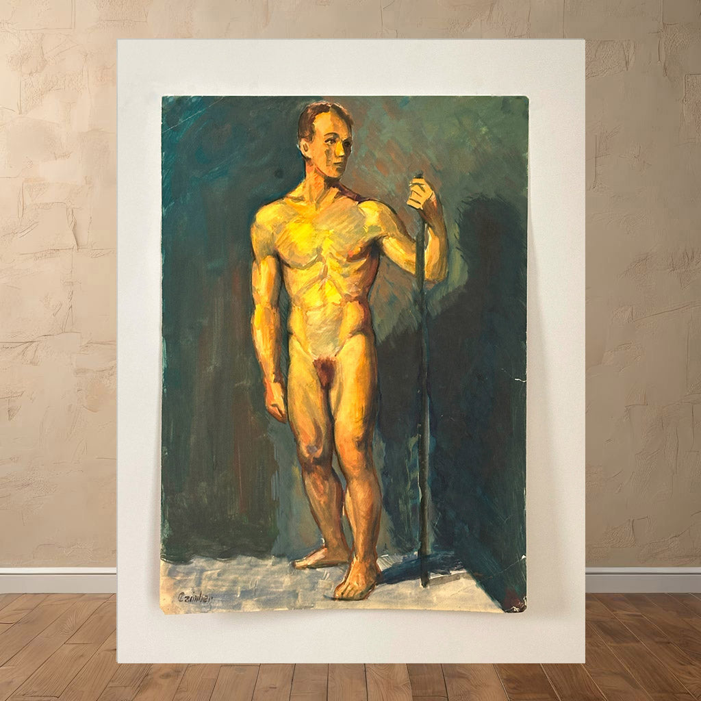 Original Fine Art Nude Painting - Czimber_9818