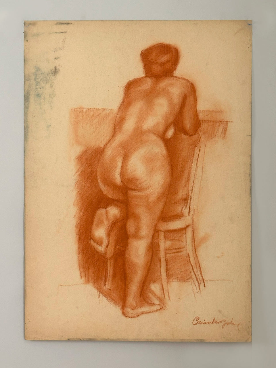 Original Fine Art Nude Painting - Czimber_9820