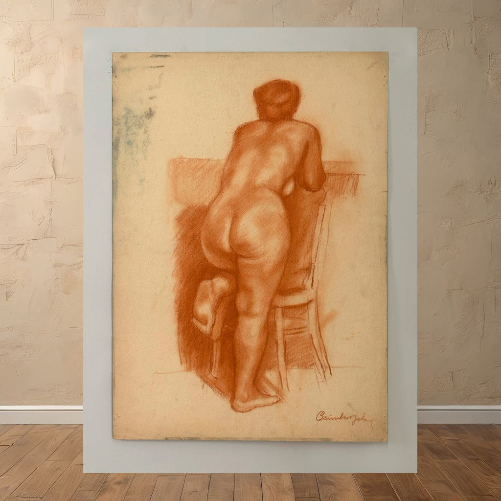 Original Fine Art Nude Painting - Czimber_9820