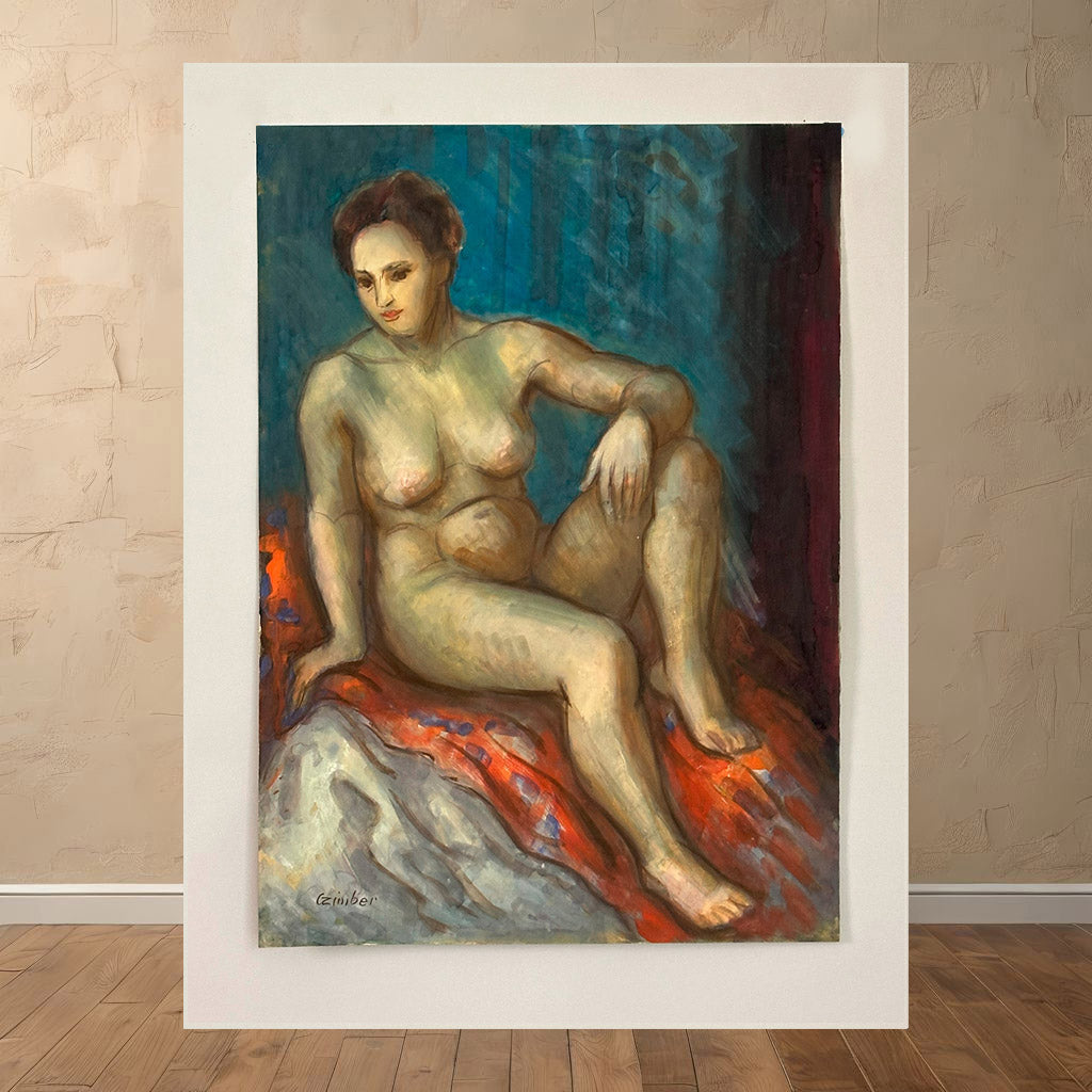 Original Fine Art Nude Painting - Czimber_9831