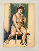 Original Fine Art Nude Painting - Czimber_9843