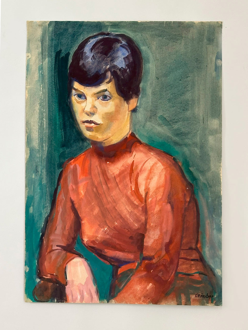 Original Fine Art Portrait Painting - Czimber_9879