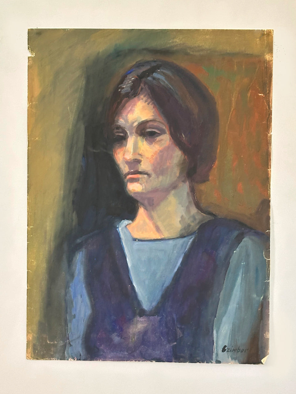 Original Fine Art Portrait Painting - Czimber_9881