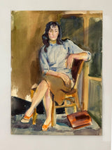Original Fine Art Portrait Painting - Czimber_9891