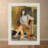Original Fine Art Portrait Painting - Czimber_9891