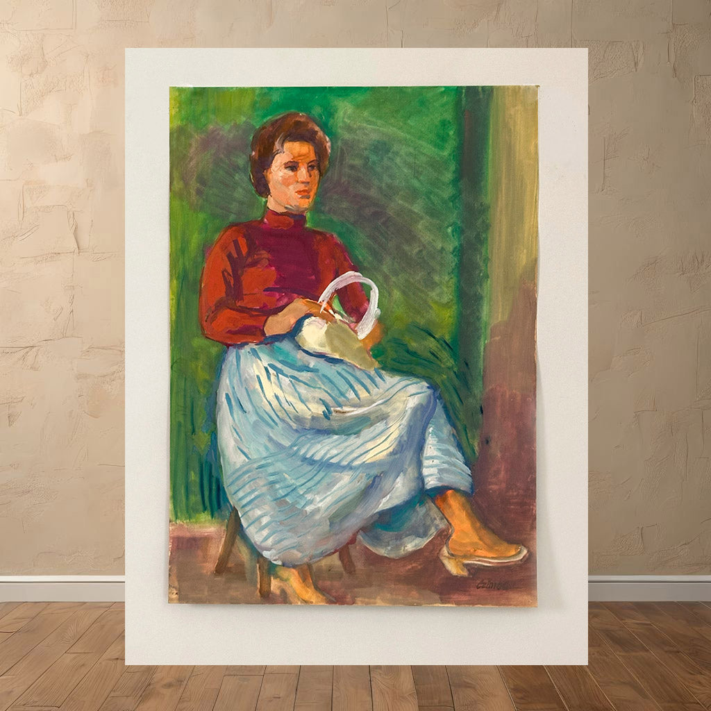 Original Fine Art Portrait Painting - Czimber_9893