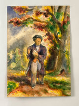 Original Fine Art Vintage Painting - Czimber_9912