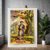 Original Fine Art Vintage Painting - Czimber_9912
