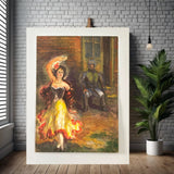 Original Fine Art Vintage Painting - Czimber_9916