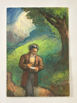 Original Fine Art Vintage Painting - Czimber_9918