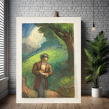 Original Fine Art Vintage Painting - Czimber_9918
