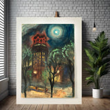 Original Fine Art Vintage Painting - Czimber_9920