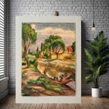 Original Fine Art Vintage Painting - Czimber_9924