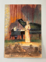 Original Fine Art Vintage Painting - Czimber_9939