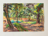 Original Fine Art Vintage Painting - Czimber_9945