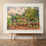 Original Fine Art Vintage Painting - Czimber_9946