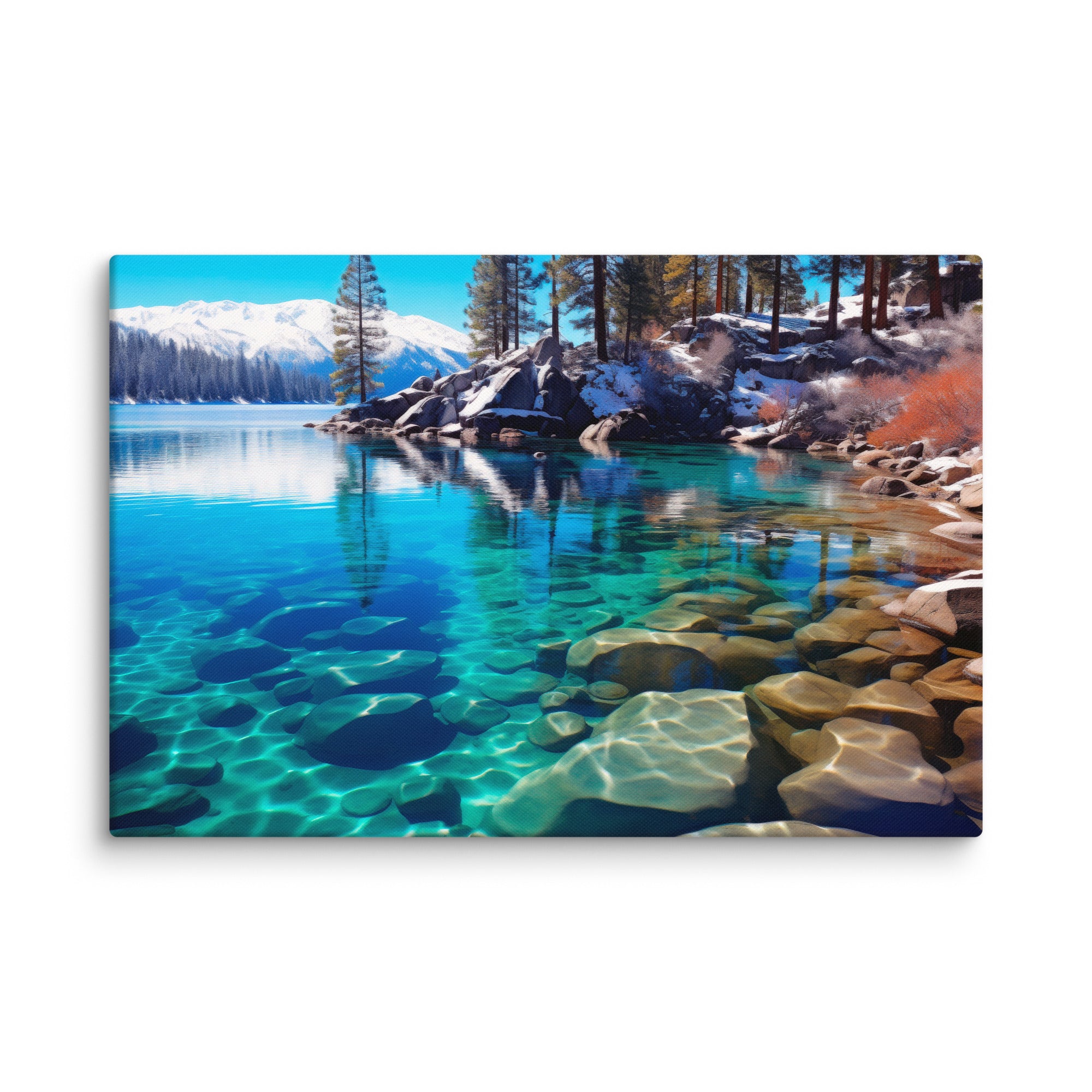 Lake Tahoe Serenity – Photographic Canvas Print