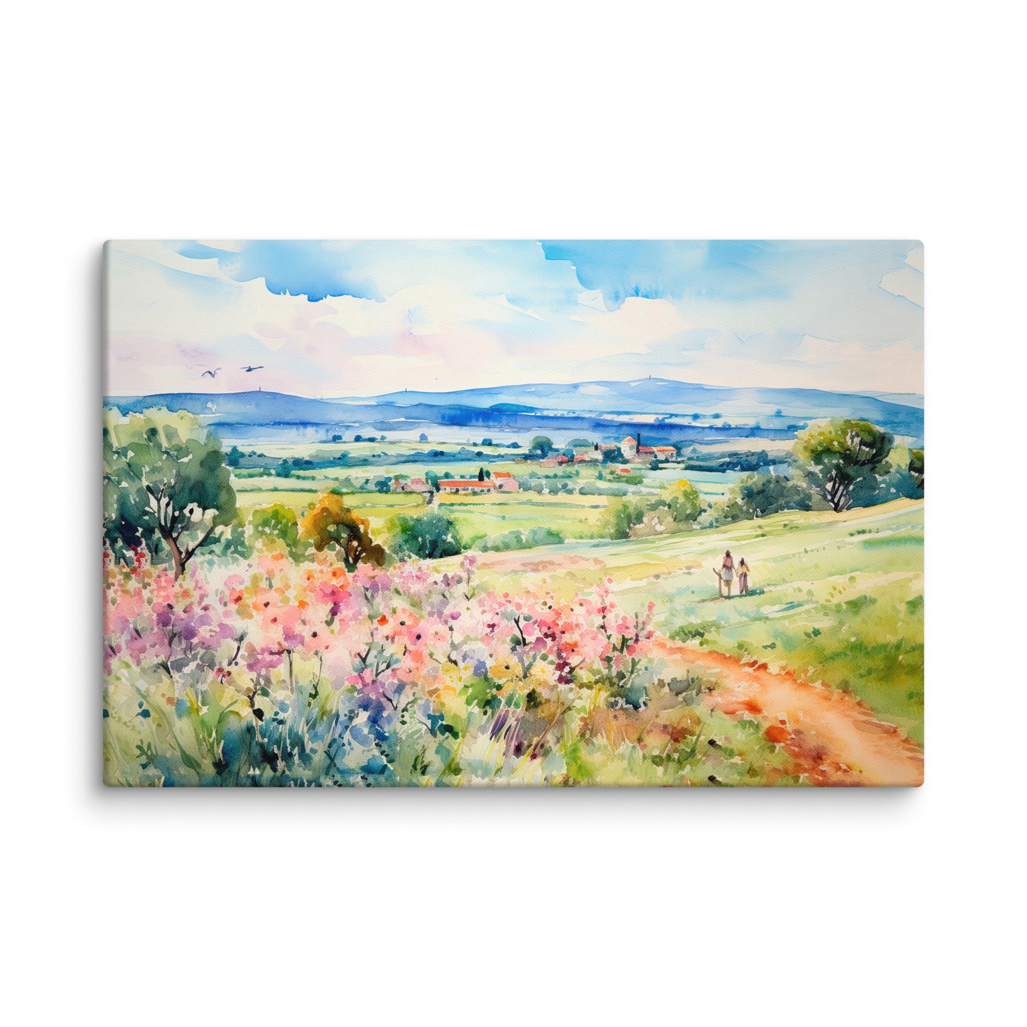 Morning Light - A Serene Countryside