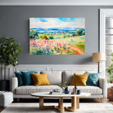Morning Light – Art Fusion canvas print of a serene countryside at dawn – Art Fusion Store