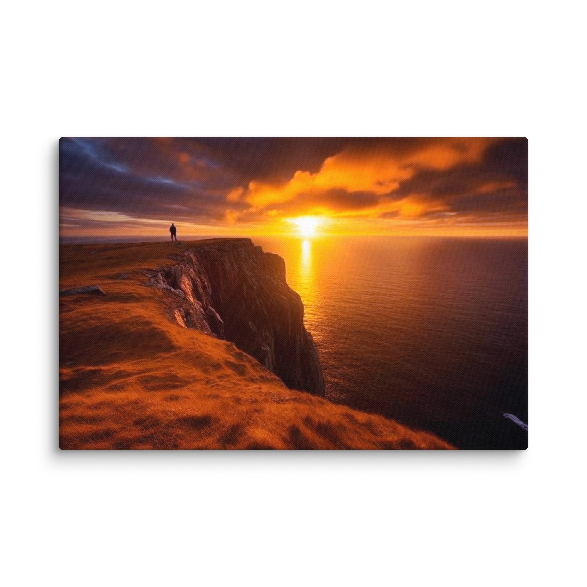 North Coast Sunset – California Coastal Photography Canvas