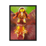 Orchid Close-Up – Macro Floral Photography Canvas Print